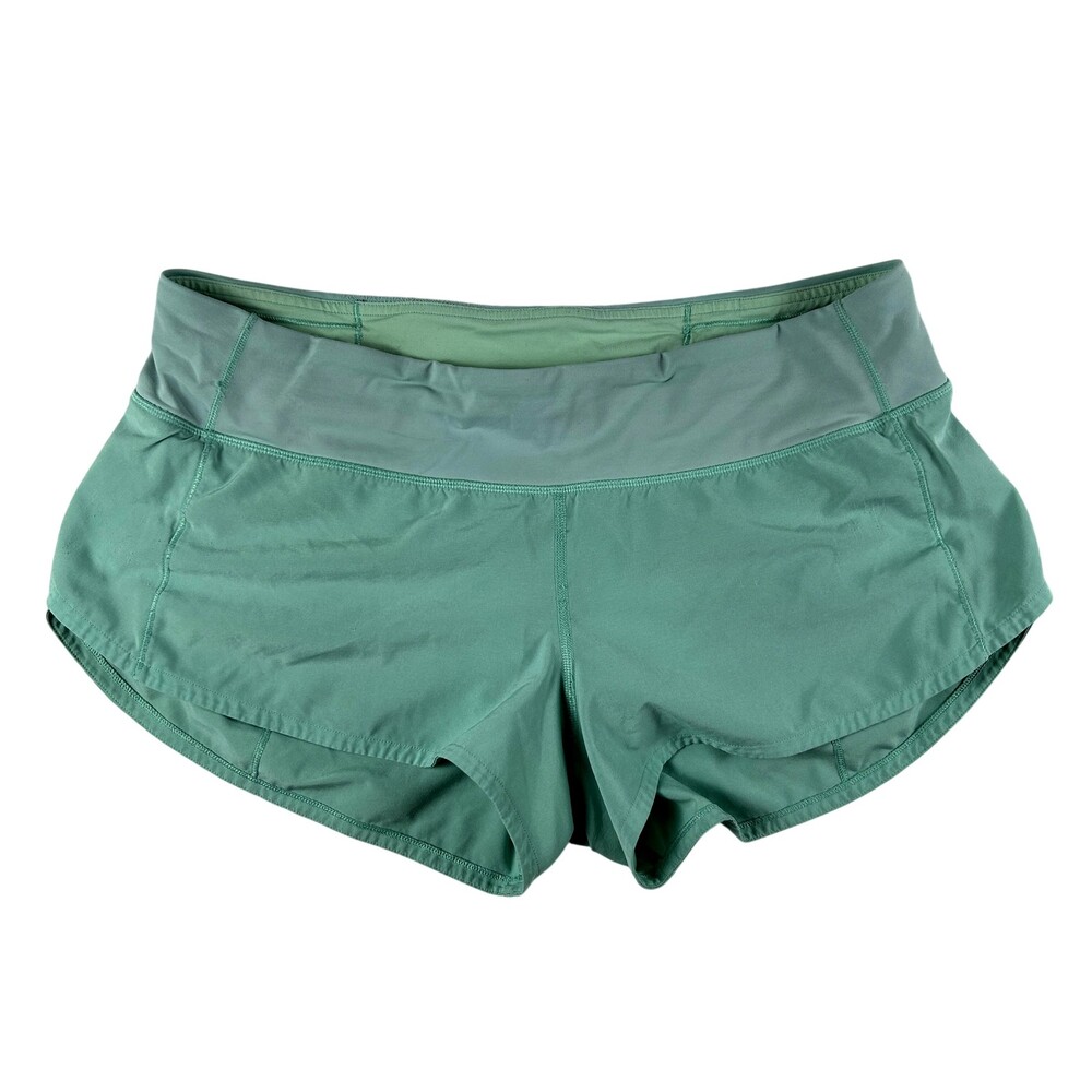 Lululemon Shorts Womens Size 8 Speed Up Running Lined Zip Pocket 2.5" Inseam